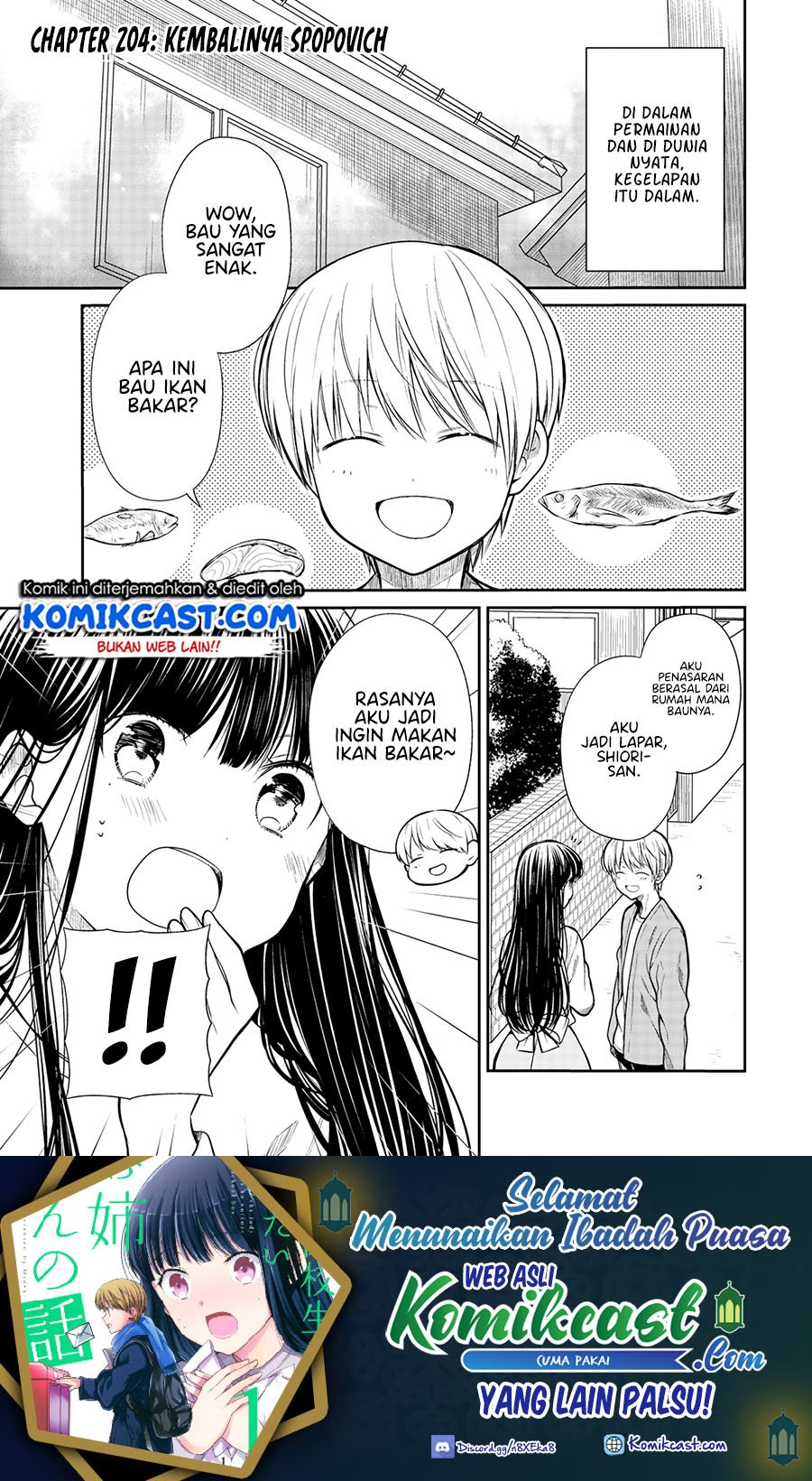 Baca Manga Danshi Koukousei wo Yashinaitai Onee-san no Hanashi Chapter 204 Gambar 2