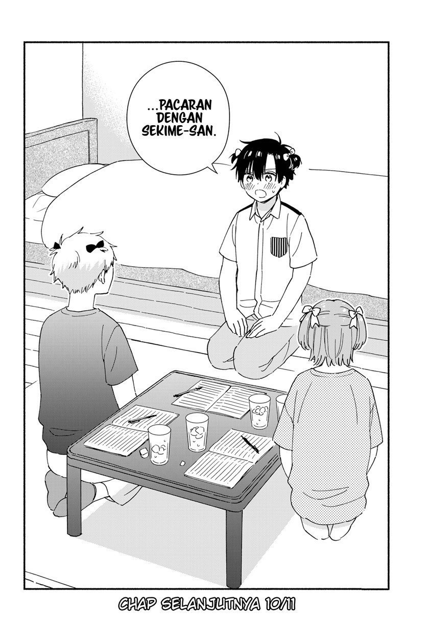 Sekimen Shinaide Sekime-san (Serialization) Chapter 28 Gambar 13