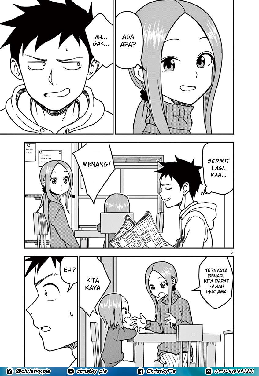 Karakai Jouzu no (Moto) Takagi-san Chapter 119 Gambar 5