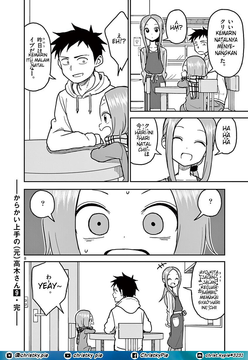 Karakai Jouzu no (Moto) Takagi-san Chapter 117 Gambar 8