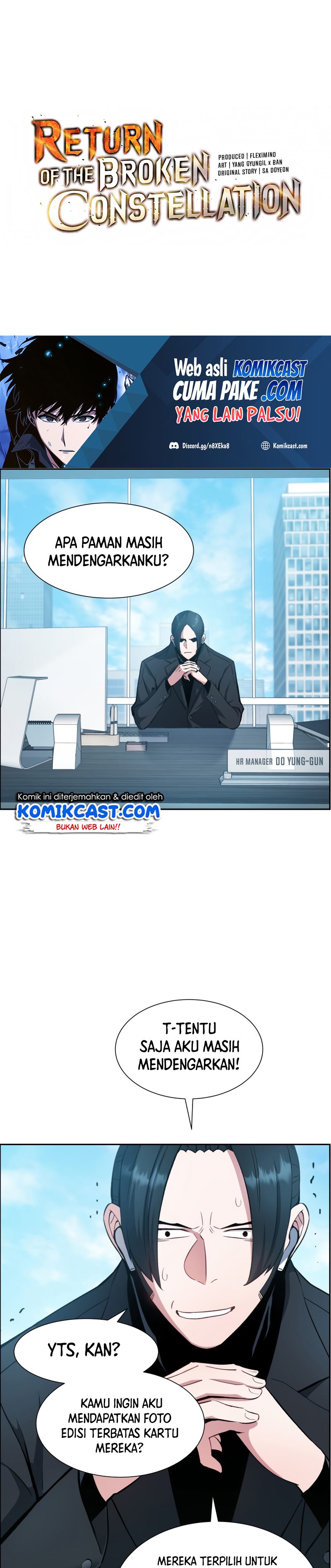 Baca Manhwa Return of the Broken Constellation Chapter 32 Gambar 2