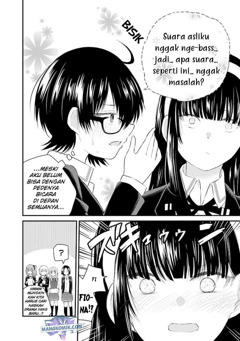 Koe ga dasenai Shoujo wa “Kanojo ga Yasashisugiru” to Omotte iru Chapter 47 Gambar 9