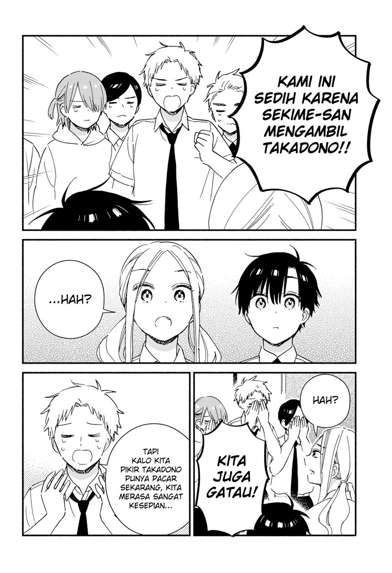 Sekimen Shinaide Sekime-san (Serialization) Chapter 30 Gambar 11