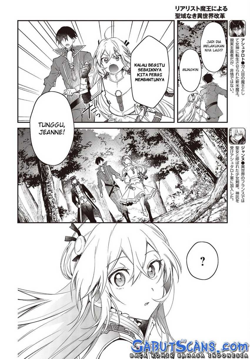 Realist Maou Niyoru Seiiki Naki Isekai Kaikaku Chapter 35 Gambar 3