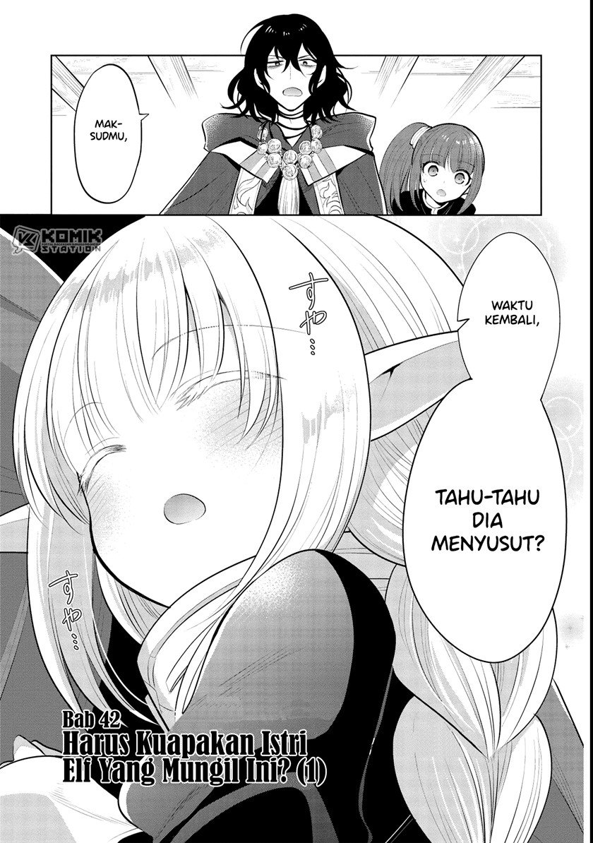 Maou no Ore ga Dorei Elf wo Yome ni Shitanda ga, Dou Medereba Ii? Chapter 42 Gambar 3