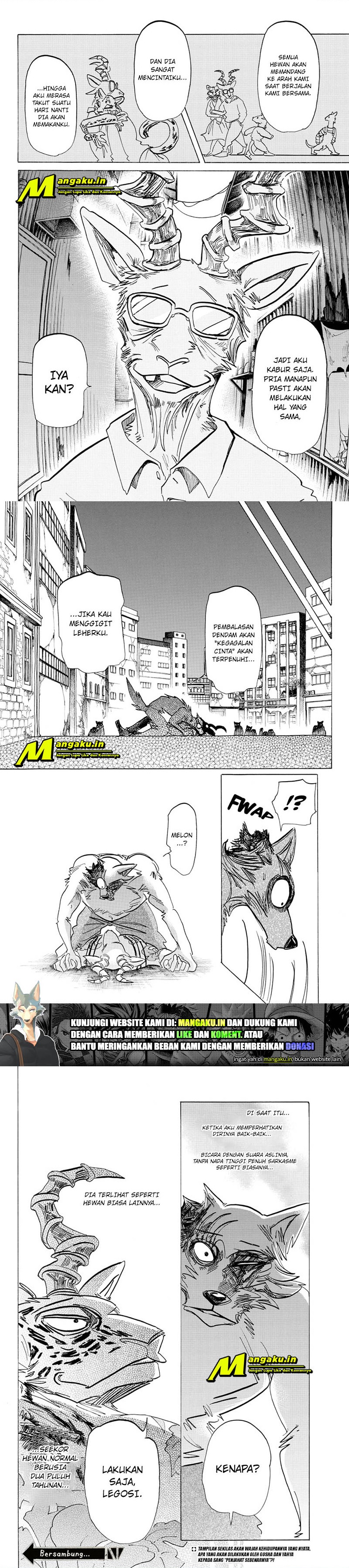 Beastars Chapter 188 Gambar 8