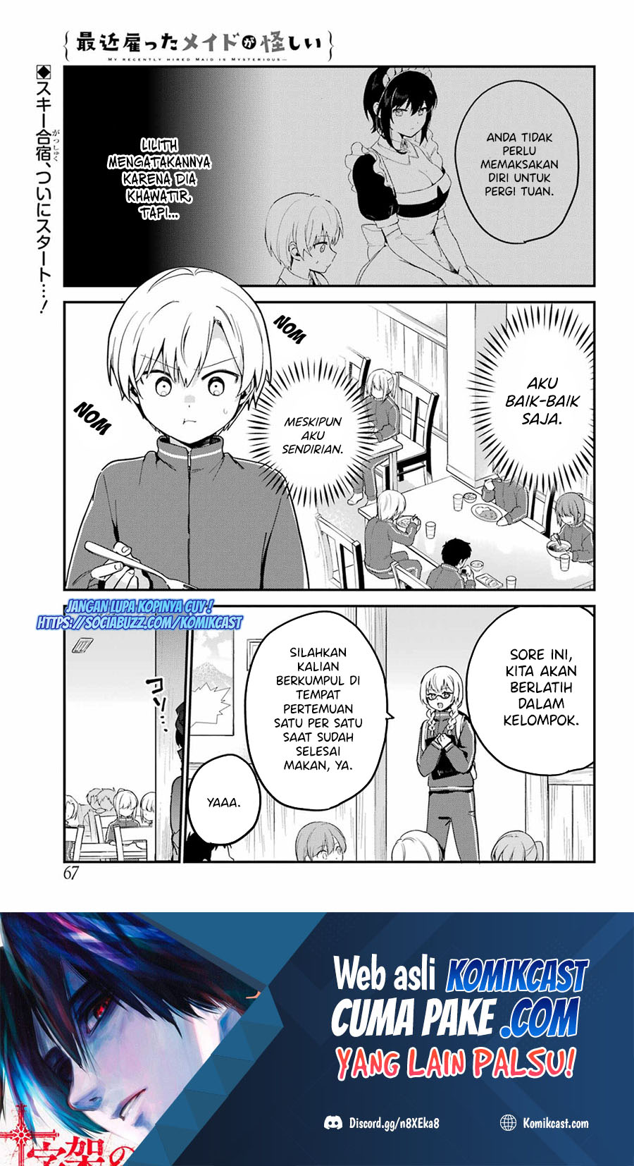 Baca Manga My Recently Hired Maid Is Suspicious Chapter 28 Gambar 2