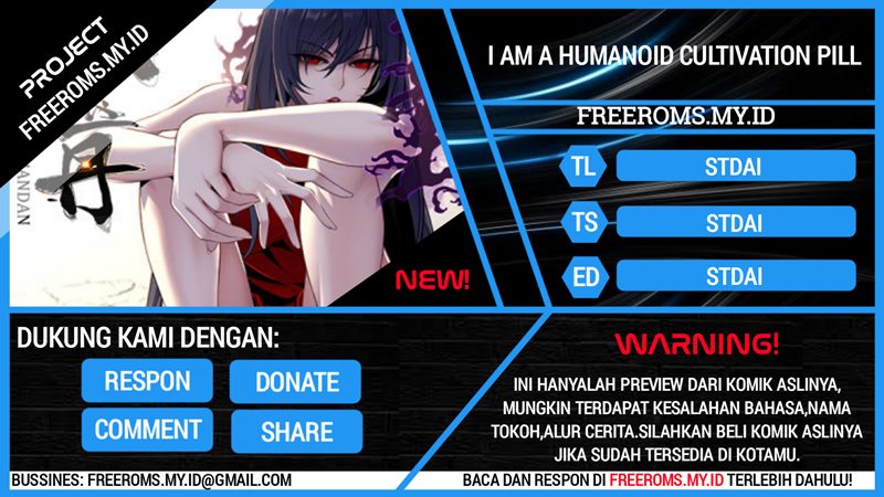 Baca Komik I Am A Humanoid Cultivation Pill Chapter .1 - prolog Gambar 1