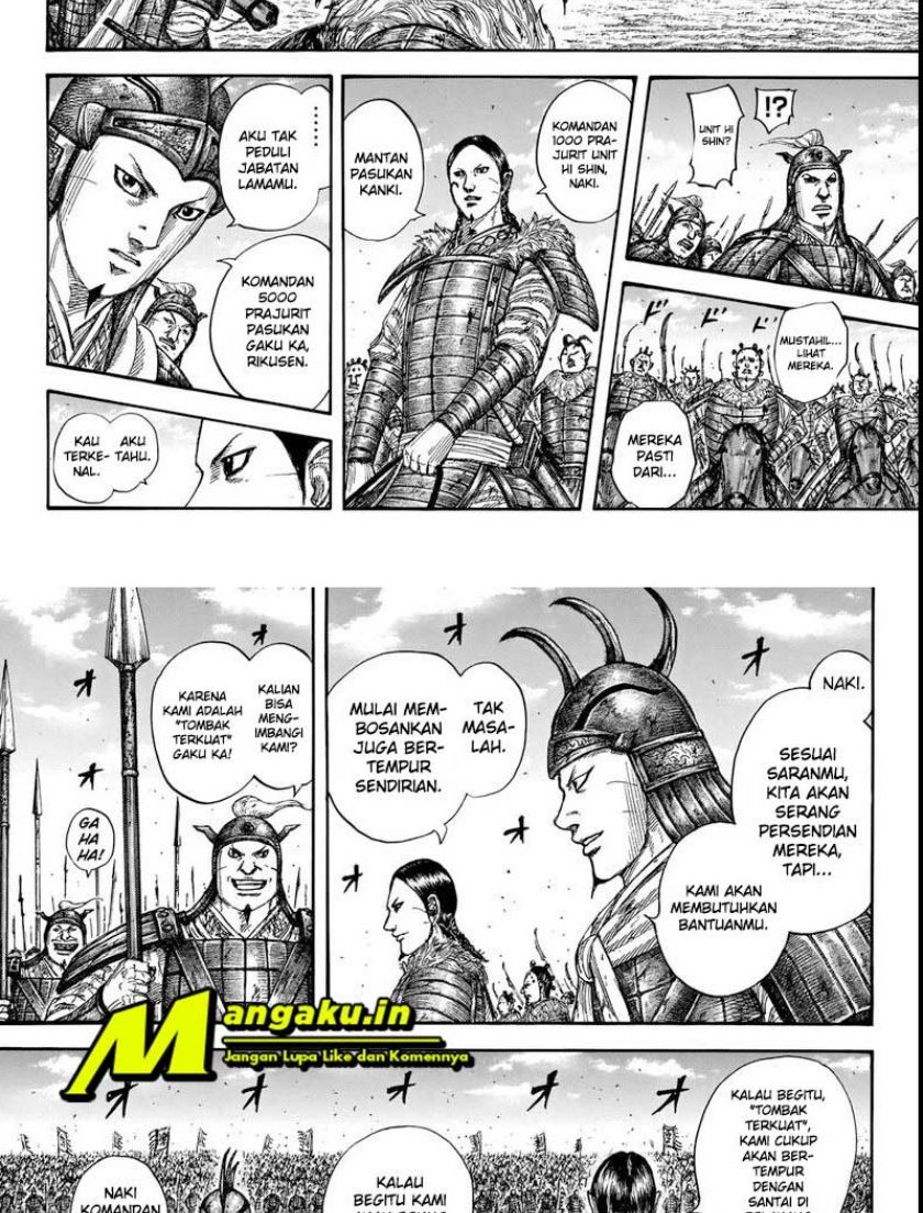 Kingdom Chapter 718 Gambar 8