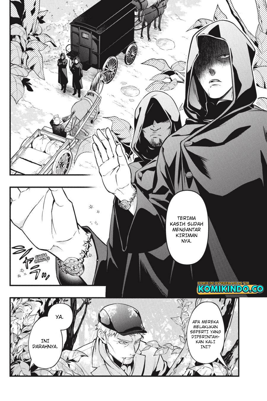 Kuroshitsuji Chapter 187 Gambar 9