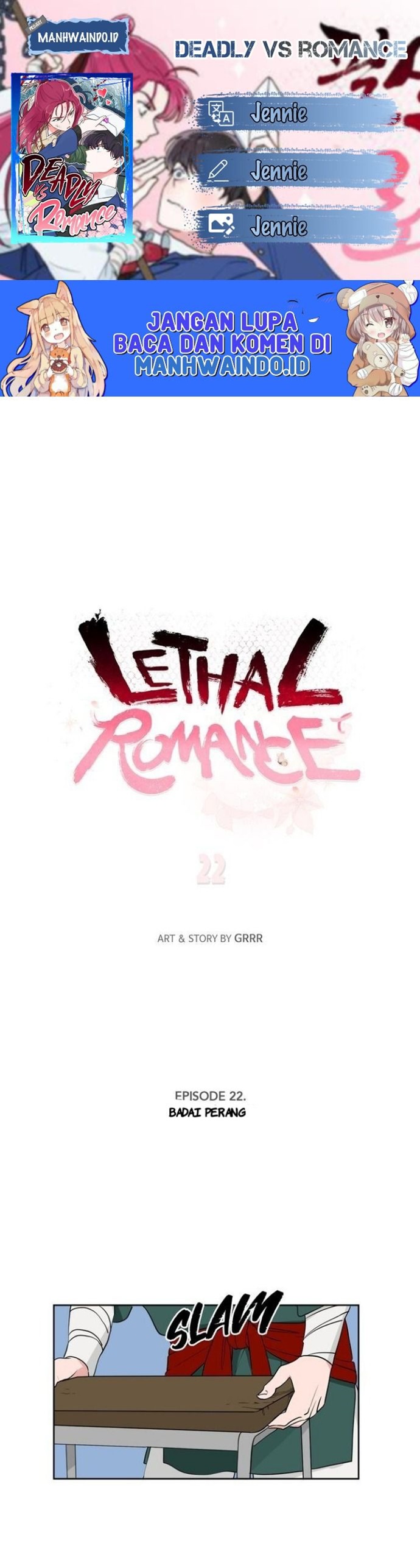 Baca Komik Deadly VS Romance (Lethal Romance) Chapter 22 Gambar 1
