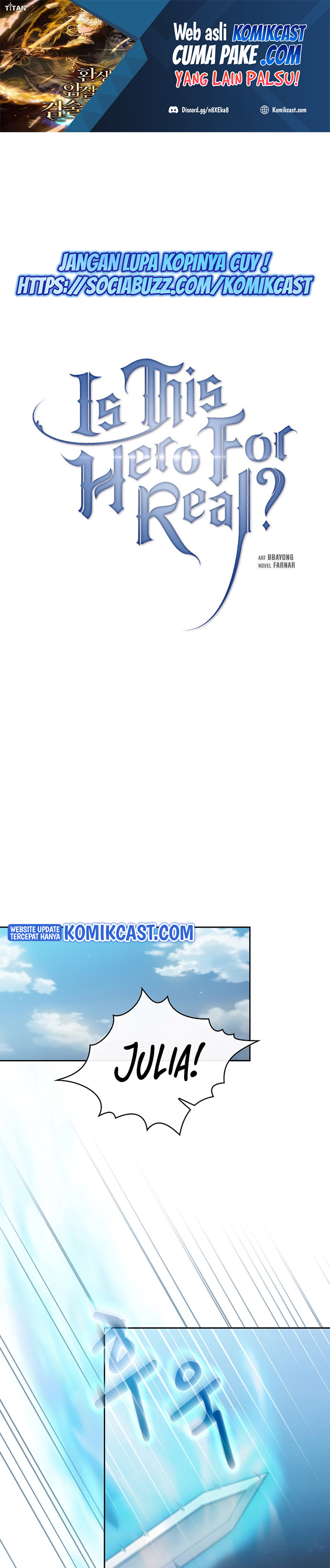 Baca Manhwa Is this Hero for Real? Chapter 32 Gambar 2