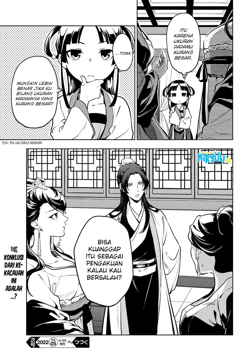 Kusuriya no Hitorigoto Chapter 52 Gambar 20