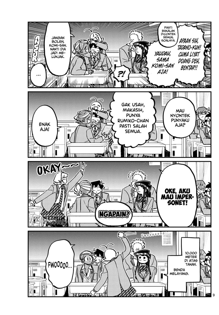 Komi-san wa Komyushou Desu Chapter 298 Gambar 11