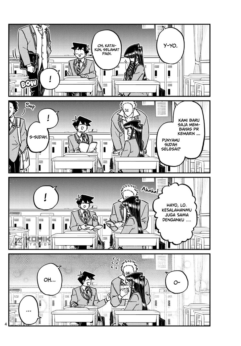 Komi-san wa Komyushou Desu Chapter 298 Gambar 6