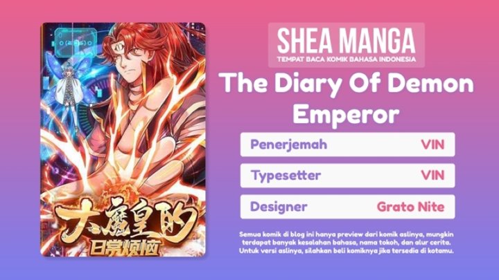 Baca Komik The Diary Of Demon Emperor Chapter 34 Gambar 1