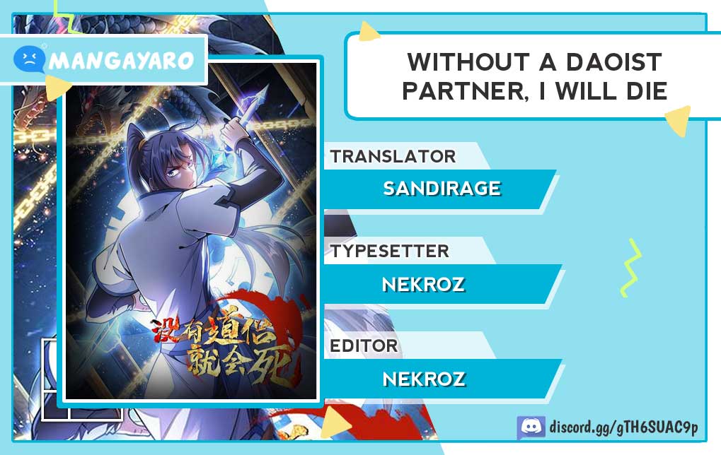 Baca Komik Without a Daoist Partner, I Will Die Chapter 11 Gambar 1