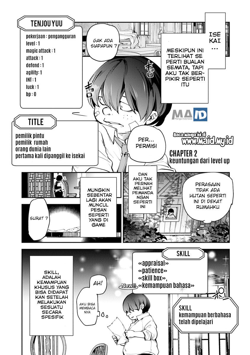 Isekai de Cheat Skill wo te ni Shita ore wa, Genjitsu Sekai wo mo Musou Suru ~Level Up wa Jinsei wo Kaeta~ Chapter 2 Gambar 5