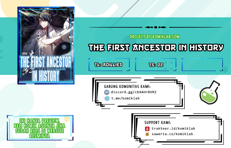 Baca Komik The First Ancestor in History Chapter 3 Gambar 1