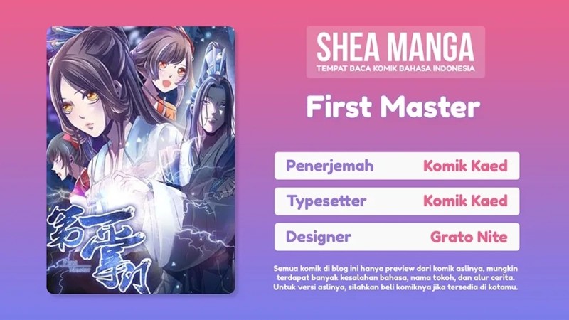 Baca Komik First Master Chapter 10 Gambar 1