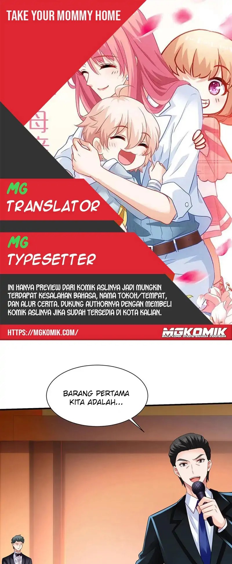 Baca Komik Take Your Mommy Home Chapter 383 Gambar 1