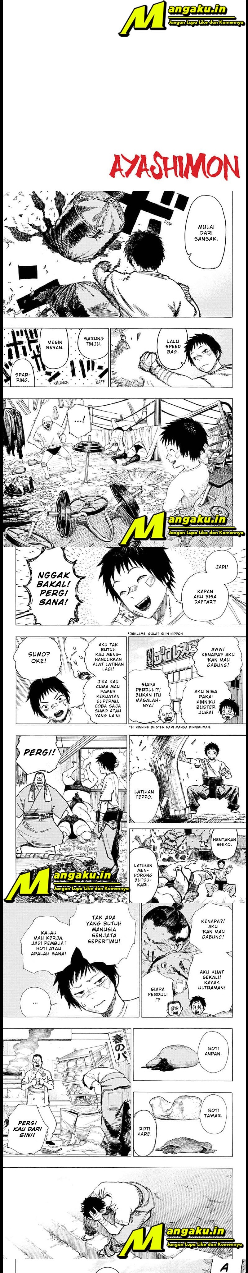 Ayashimon Chapter 1.1 Gambar 3