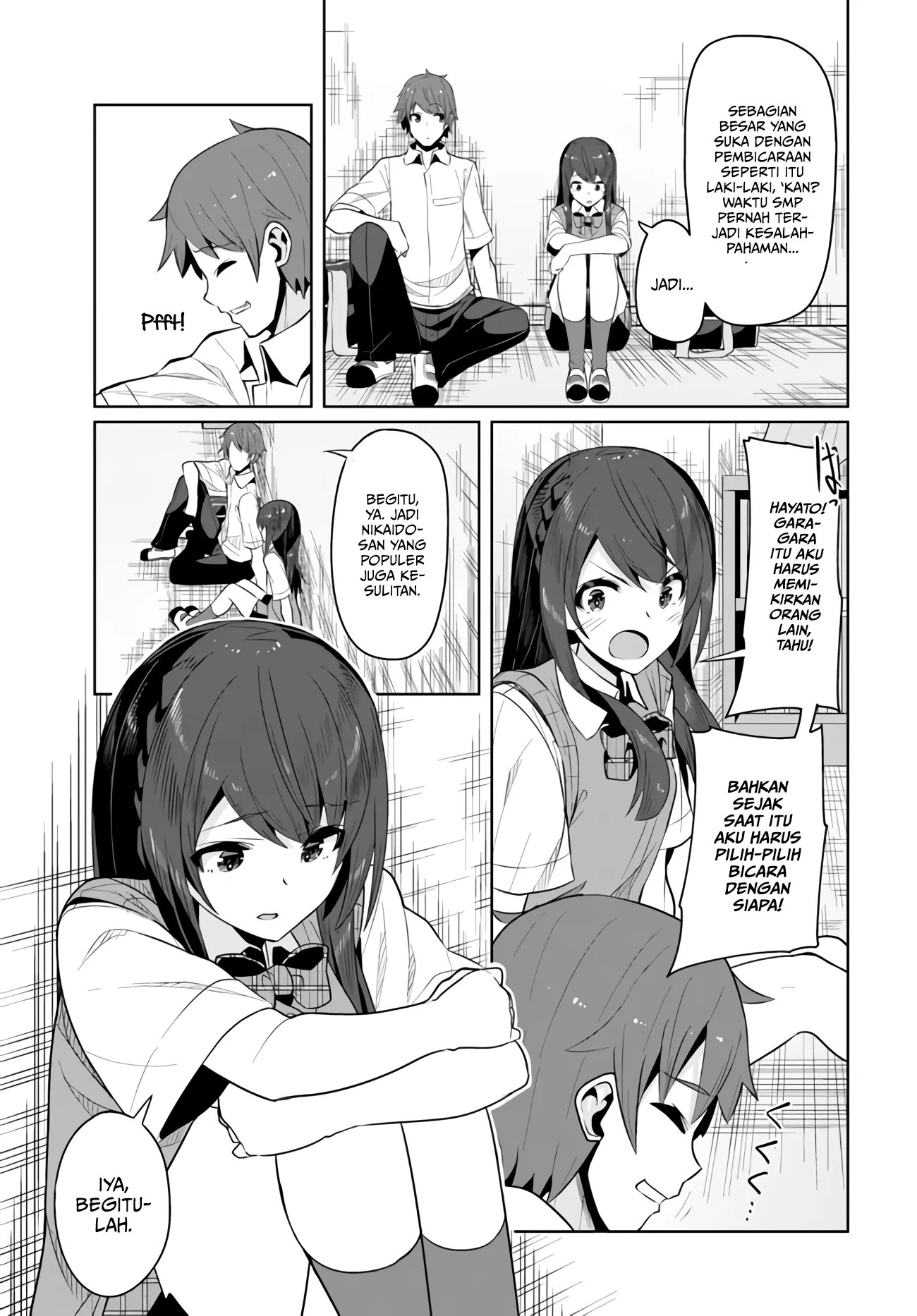 A Neat and Pretty Girl at My New School Is a Childhood Friend Who I Used To Play With Thinking She Was a Boy Chapter 3 Gambar 23