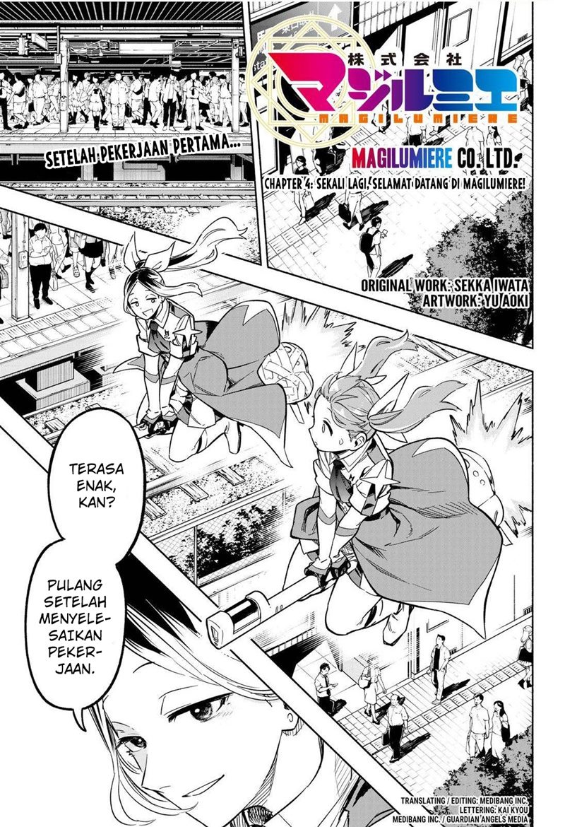 Baca Manga Kabushiki Gaisha MagiLumiere Chapter 4 Gambar 2