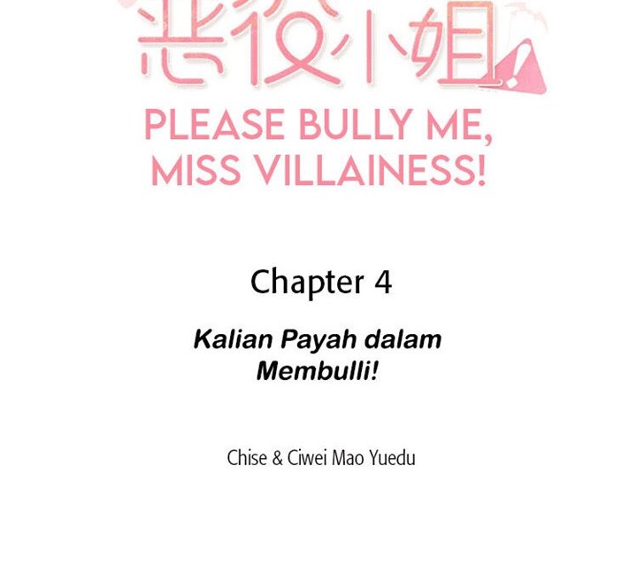 Please Bully Me, Miss Villainess! Chapter 4 Gambar 4