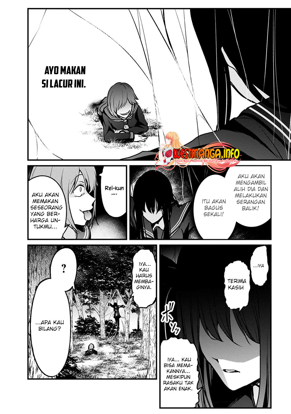 Namae no nai kaibutsu Chapter 49 Gambar 12