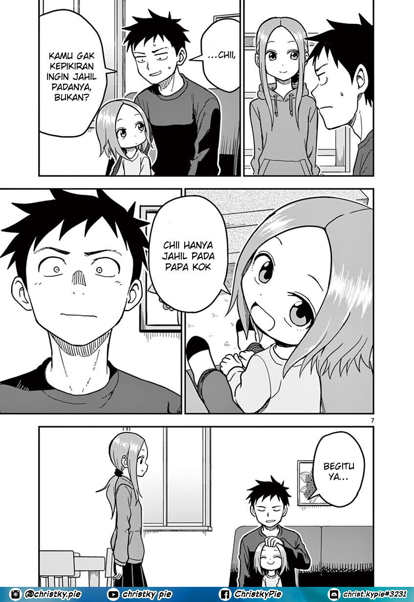 Karakai Jouzu no (Moto) Takagi-san Chapter 128 Gambar 7