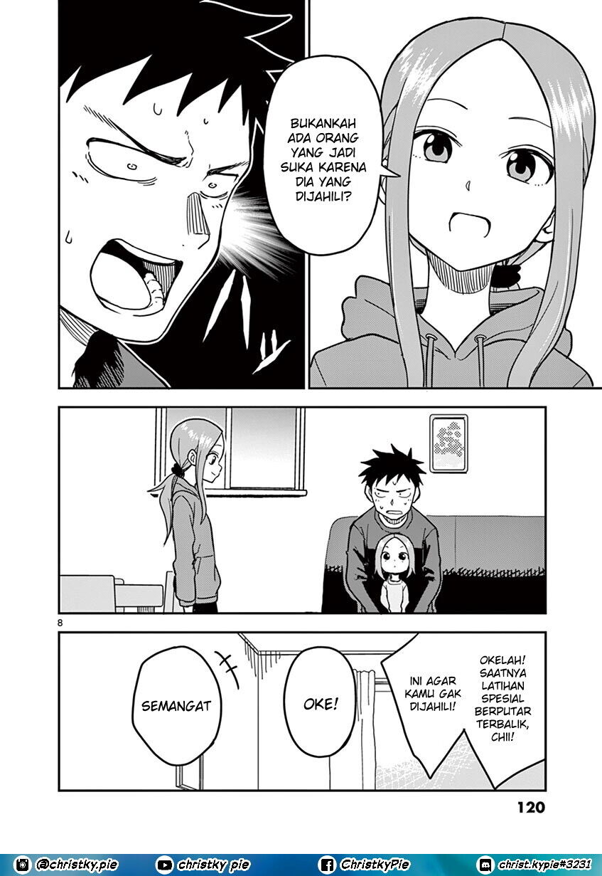 Karakai Jouzu no (Moto) Takagi-san Chapter 128 Gambar 8