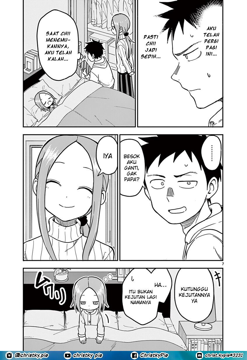 Karakai Jouzu no (Moto) Takagi-san Chapter 127 Gambar 7