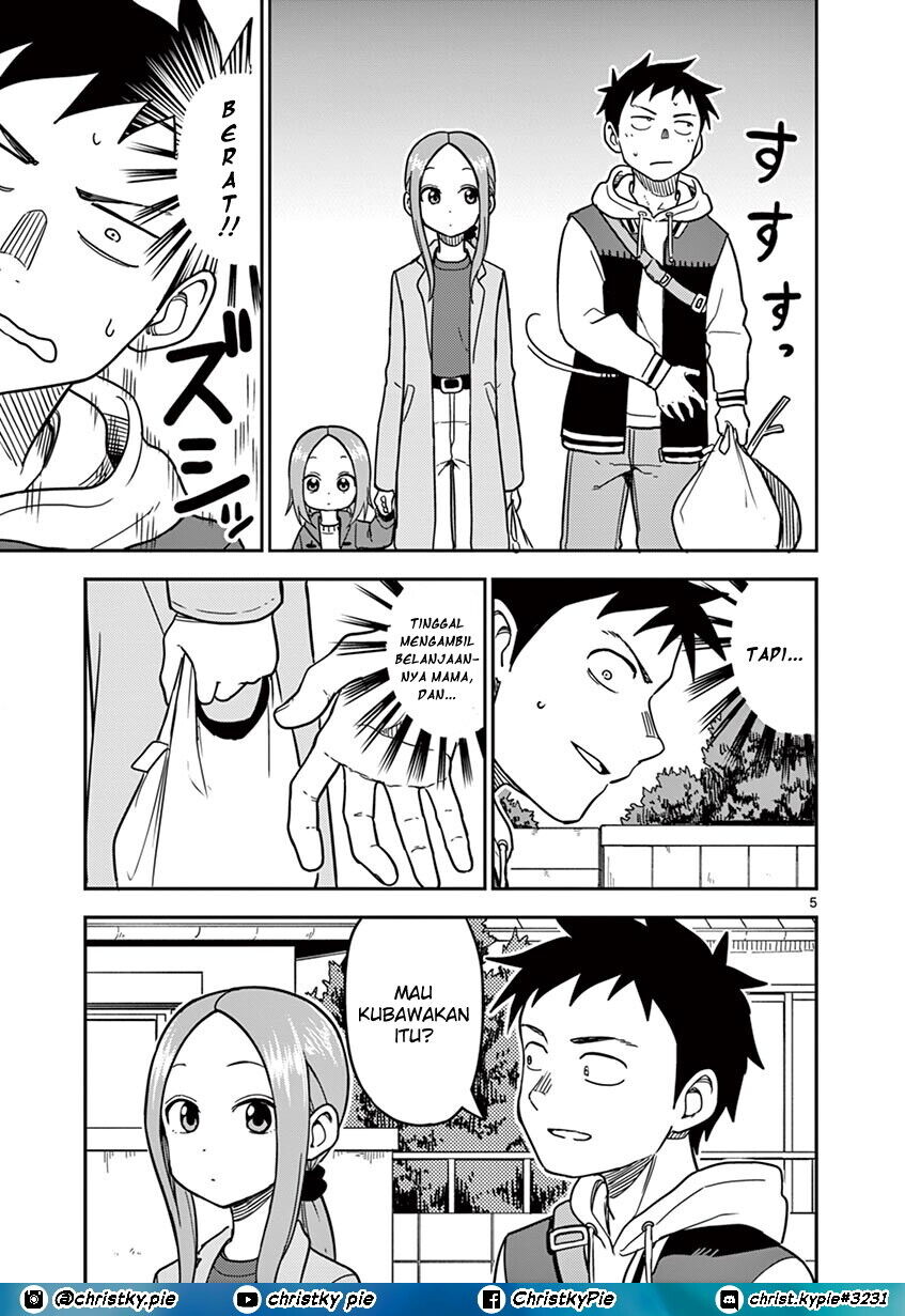 Karakai Jouzu no (Moto) Takagi-san Chapter 125 Gambar 5