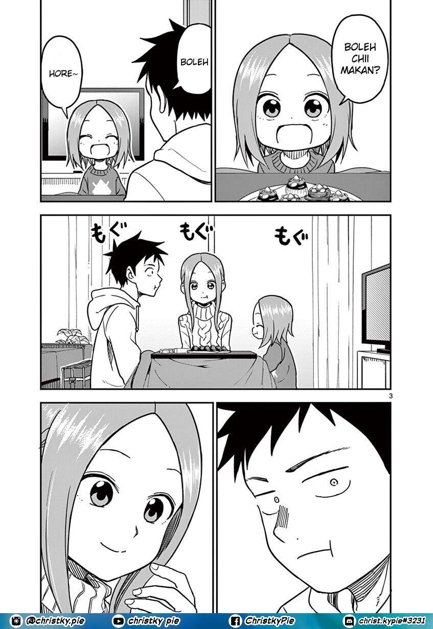 Karakai Jouzu no (Moto) Takagi-san Chapter 122 Gambar 3