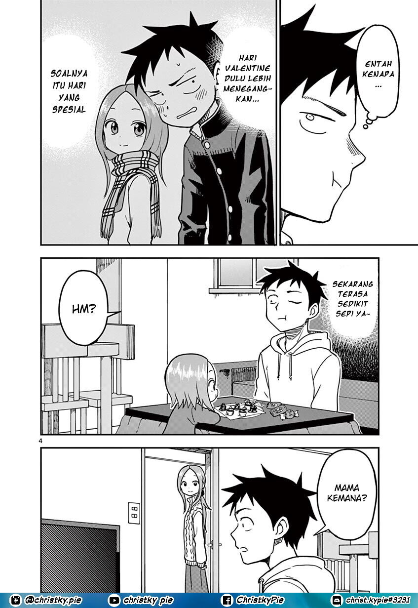 Karakai Jouzu no (Moto) Takagi-san Chapter 122 Gambar 4