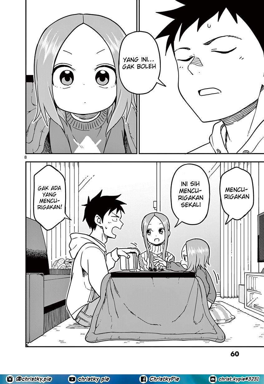 Karakai Jouzu no (Moto) Takagi-san Chapter 122 Gambar 8