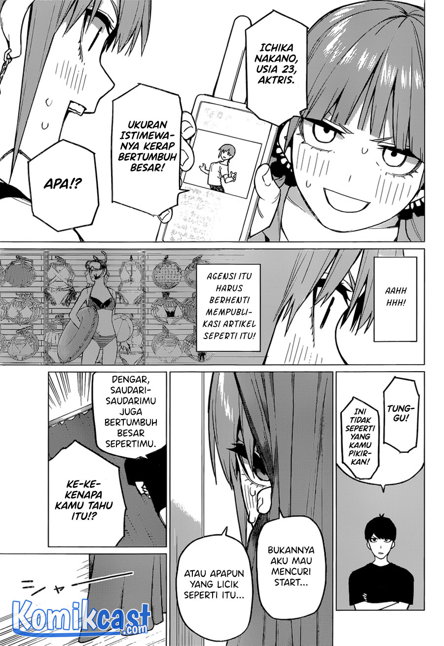 Go-toubun no Hanayome Chapter 123.5 Gambar 10