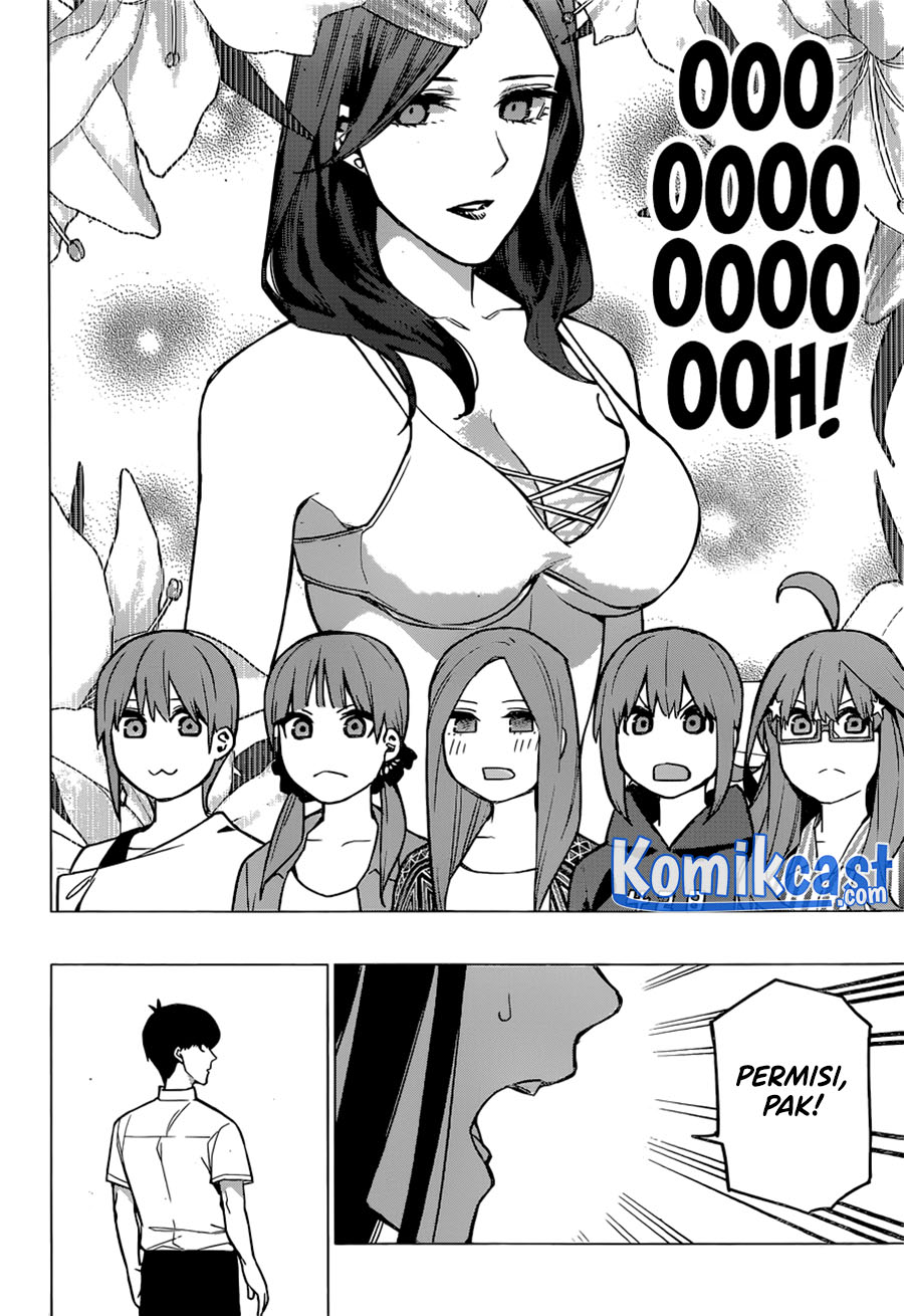 Go-toubun no Hanayome Chapter 123.5 Gambar 17