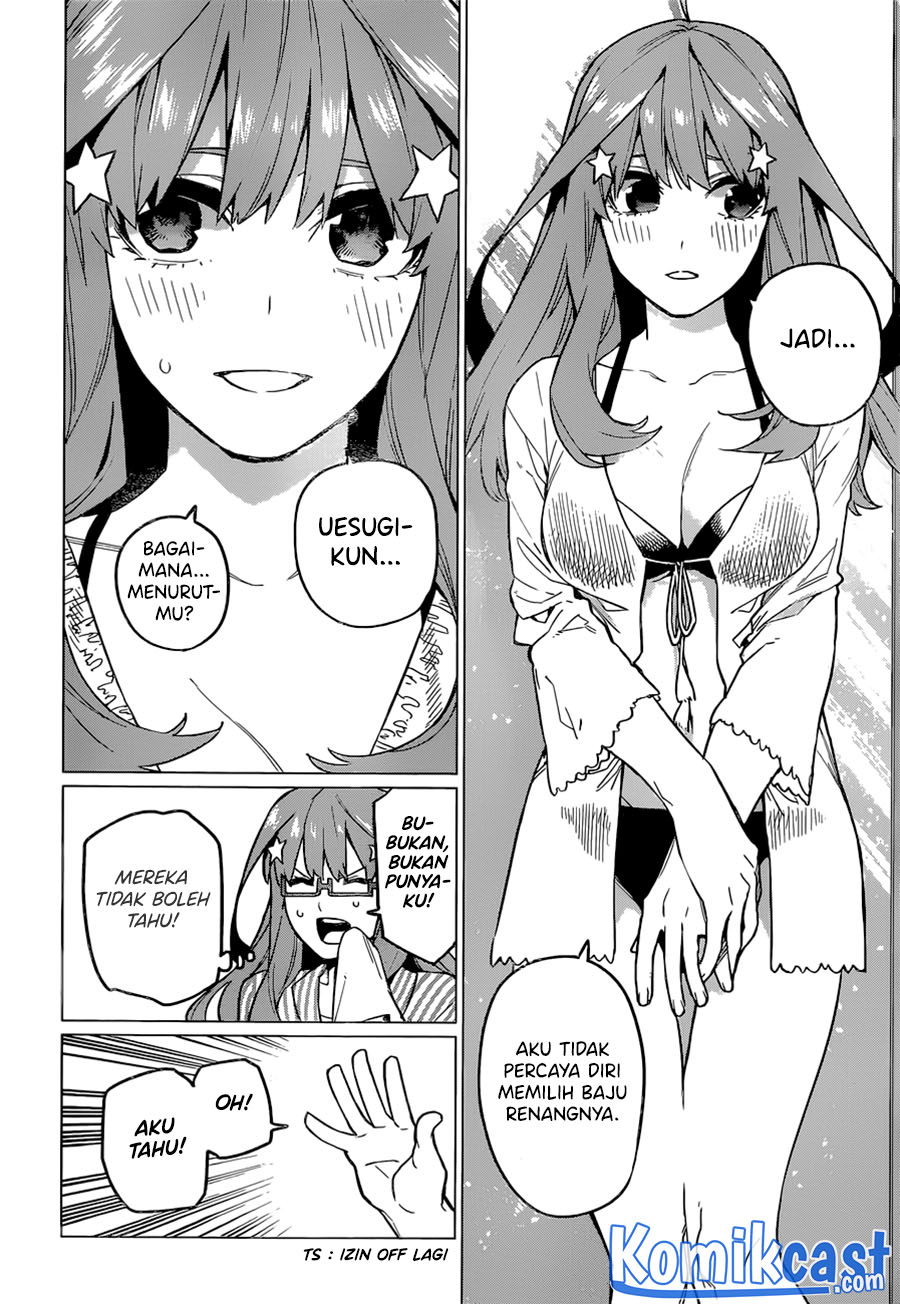 Go-toubun no Hanayome Chapter 123.5 Gambar 5