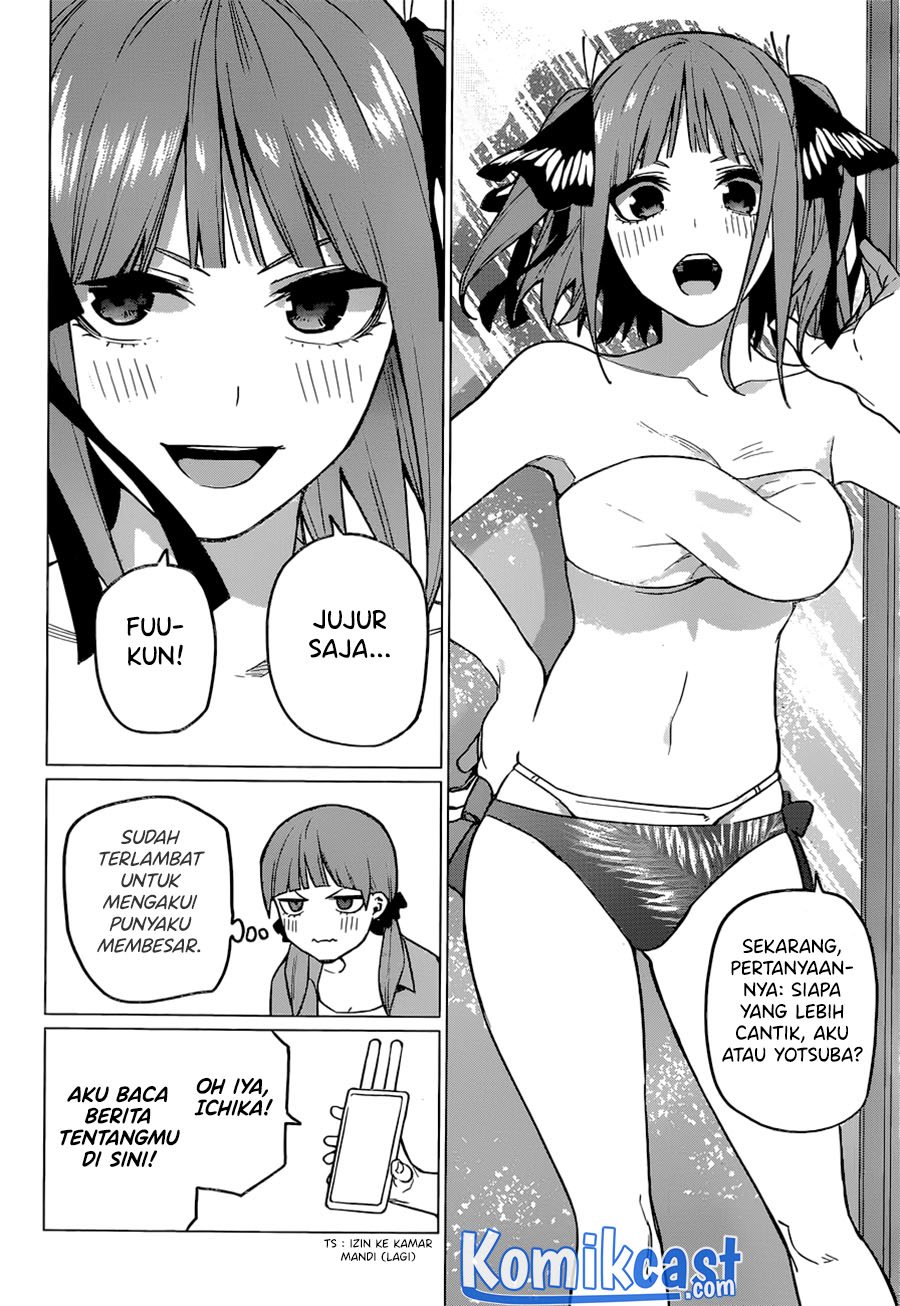 Go-toubun no Hanayome Chapter 123.5 Gambar 9