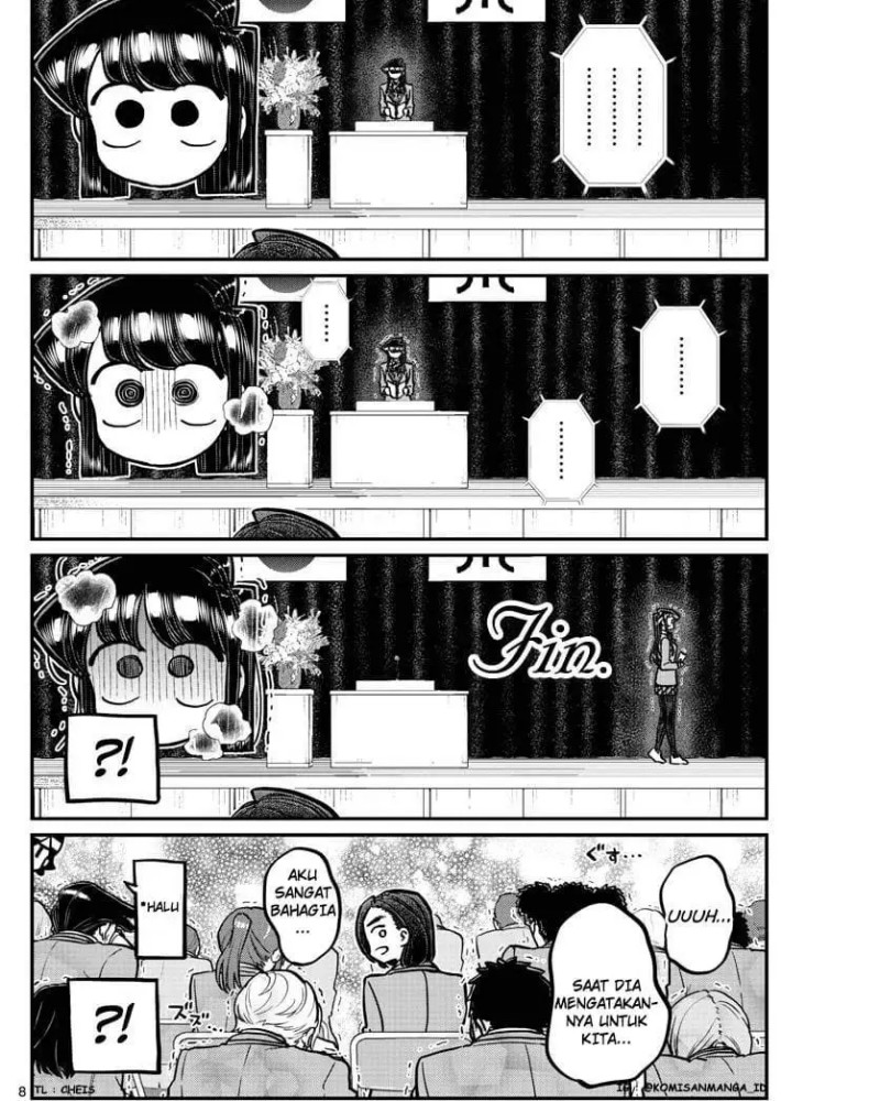 Komi-san wa Komyushou Desu Chapter 315 Gambar 8