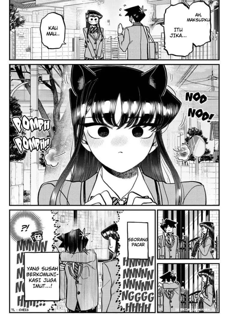 Komi-san wa Komyushou Desu Chapter 314 Gambar 18