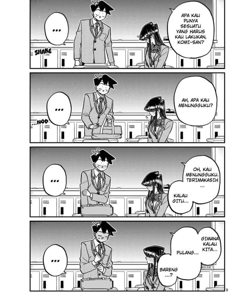 Komi-san wa Komyushou Desu Chapter 314 Gambar 9