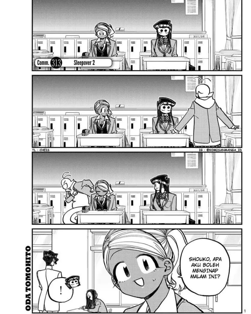 Baca Komik Komi-san wa Komyushou Desu Chapter 313 Gambar 1