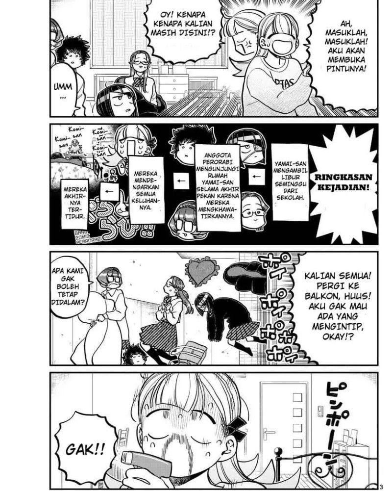 Komi-san wa Komyushou Desu Chapter 312 Gambar 3