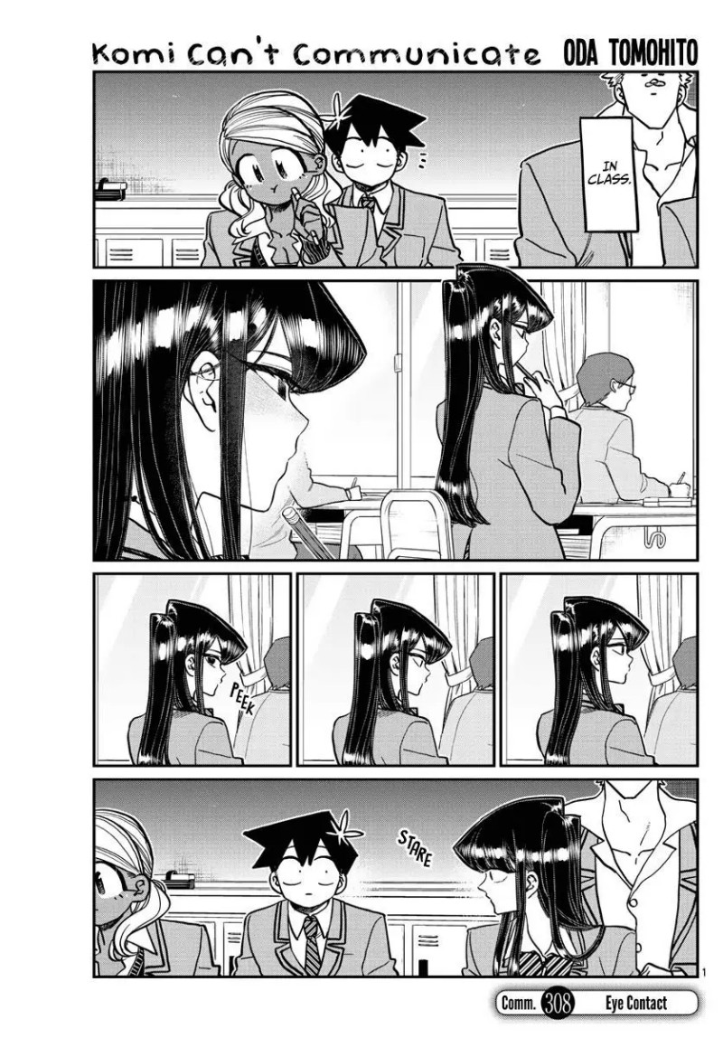 Baca Komik Komi-san wa Komyushou Desu Chapter 308 Gambar 1