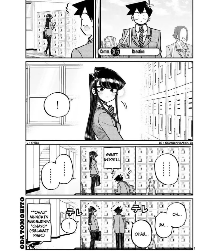 Baca Komik Komi-san wa Komyushou Desu Chapter 306 Gambar 1