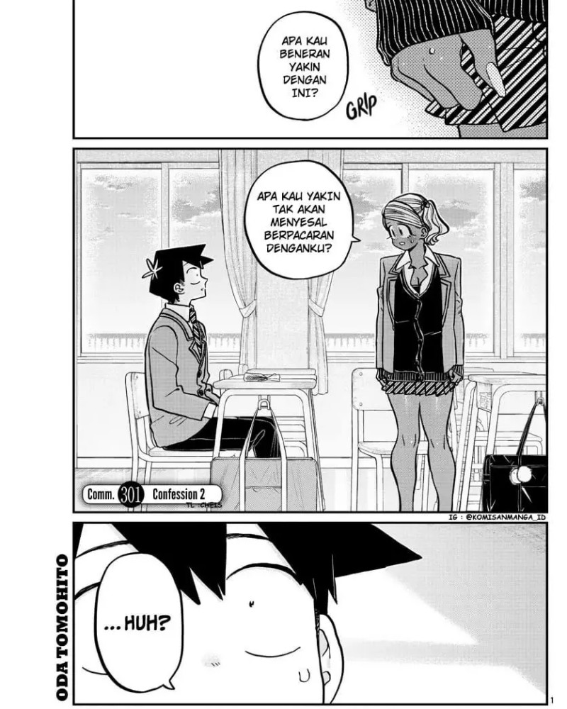 Baca Komik Komi-san wa Komyushou Desu Chapter 301 Gambar 1