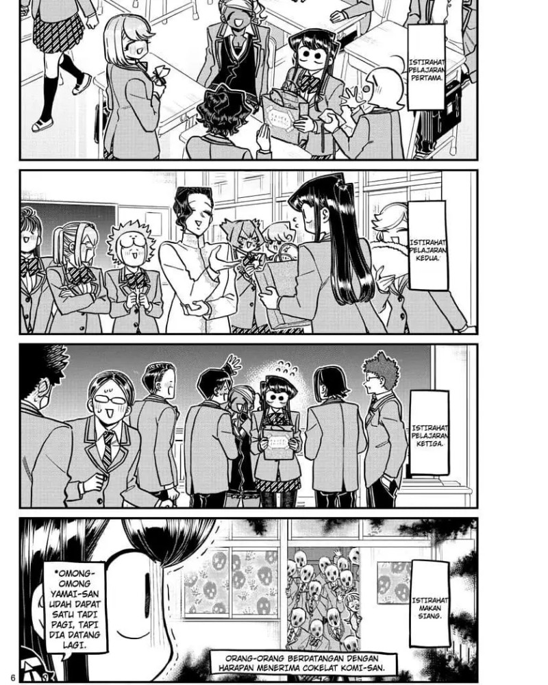 Komi-san wa Komyushou Desu Chapter 299 Gambar 6